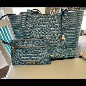 Brahmin Athena Cerulean Melbourne